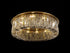 Zula Round Flush Chandelier 12 Light